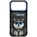 Etui Nimmy Cool&Cute 2.0 Wolf do iPhone 17 Pro czarny