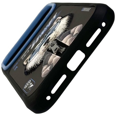 Etui Nimmy Cool&Cute 2.0 Wolf do iPhone 17 Pro czarny
