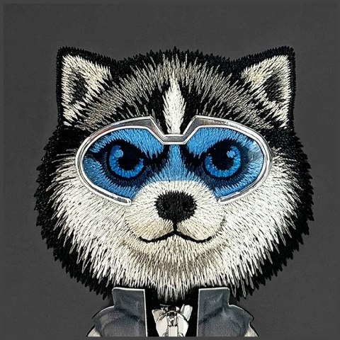 Etui Nimmy Cool&Cute 2.0 Wolf do iPhone 17 Pro czarny