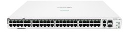 Aruba Instant On 1960 48G 40p Class4 8p Class6 PoE 2XGT 2SFP+ 600W Zarządzany L2+ Gigabit Ethernet (10/100/1000) Obsługa PoE 1U 