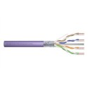 Digitus Kabel instalacyjny kat.6, F/UTP, Eca, AWG 23/1, LSOH, 305m, fioletowy, karton