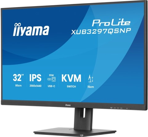 Monitor IIYAMA 80.0cm (32,0") XUB3297QSNP-B1 16:9 2xHDMI+DP+USB-C