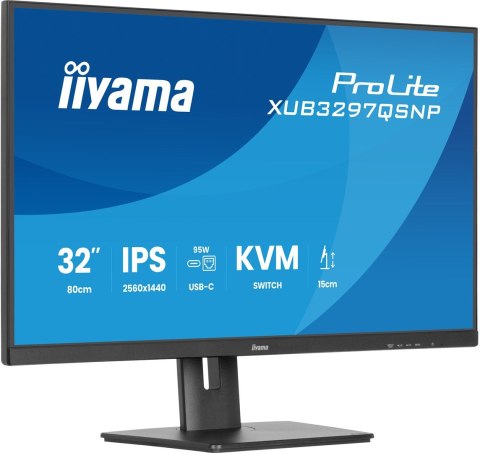 Monitor IIYAMA 80.0cm (32,0") XUB3297QSNP-B1 16:9 2xHDMI+DP+USB-C