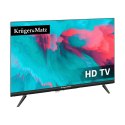 Telewizor Kruger&Matz 24" HD DVB-T2 H.265 HEVC 230/12V