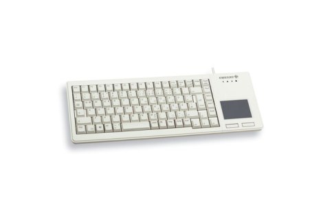 CHERRY XS Touchpad klawiatura Uniwersalne USB QWERTZ Niemiecki Szary