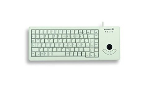 CHERRY XS Trackball klawiatura Uniwersalne USB QWERTZ Niemiecki Szary