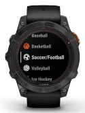 Zegarek sportowy Garmin Fenix 7 Pro Solar Edition 47mm Slate Grey/Black Band