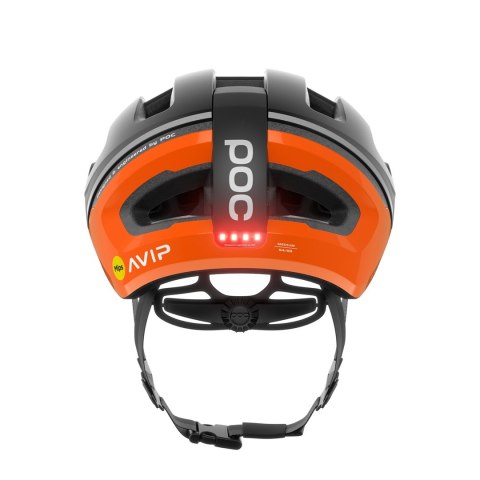 Kask szosowy POC Omne Beacon MIPS - apatite navy/fluo orange matt rozmiar: m