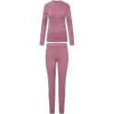 Bielizna termoaktywna damska VIKING Gasher Merino Lady Set rozmiar M, różowa