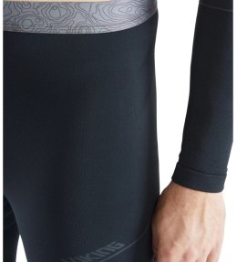 Bielizna termoaktywna męska VIKING Gary 3/4 Set Bamboo rozmiar M, czarna