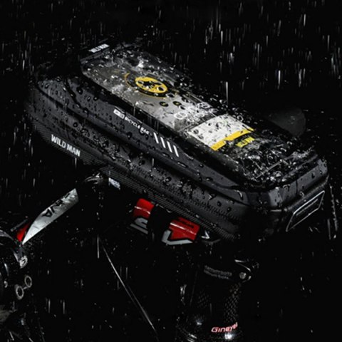 Etui/uchwyt rowerowy WILDMAN X3 etui na kierownicę czarny
