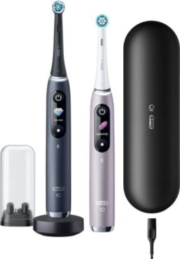 Szczoteczka magnetyczna ORAL-B Series 9 Duo 2 szt. Black Onyx/Rose Quartz (4210201411574)