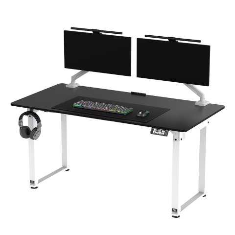 Biurko, elektycznie regulowany, 160X75 cm, 72-118 cm, UPLIFT, z podkładką pod mysz XXL, ULTRADESK