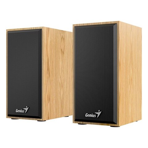 Genius głośniki SP-HF180, 6W, brązowe, drewniane