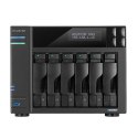NAS Asustor AS6706T; Tower; 6x (3.5" SATA HDD/ 2.5" SSD); Intel Celeron N5105; 8GB DDR4 SODIMM (max. 16GB), 2x 2.5GbE, 4x M.2 22