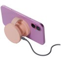 Ładowarka indukcyjna Bazic GoMag Trio 2 3w1 15W magnetyczna do iPhone/Watch/AirPods różowy