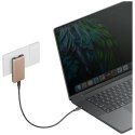Ładowarka sieciowa Energea TravelWorld Edge 65W 2xUSB-C PD/PPS/QC3.0 (US/UK/EU) złota