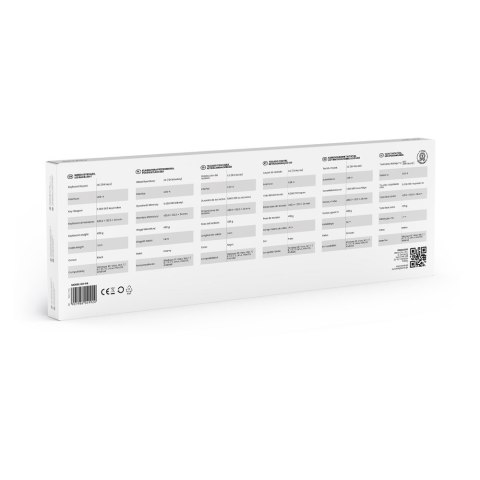 SAVIO KLAWIATURA PRZEWODOWA PODŚWIETLANA LED KB-04