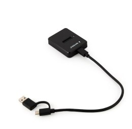 GEMBIRD STACJA DOKUJĄCA DO DYSKÓW M.2 SATA I NVME SSD CZARNA