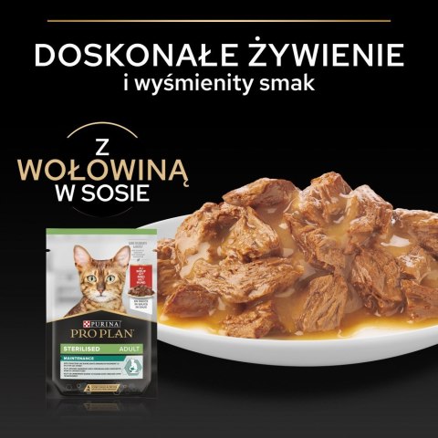 PURINA PRO PLAN STRLS Kot Woł 18+8 saszet. 2,21kg