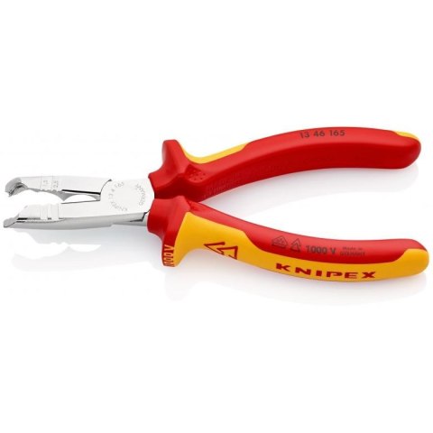 Knipex 13 46 165 narzędzie do zdejmowania izolacji Czerwony, Żółty