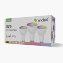 Nanoleaf Essentials Matter Wi-Fi GU10 Smart Bulb RGBCW 3pcs pack|Nanoleaf Essentials Matter Wi-Fi Smart Bulb, 3pcs|GU10|RGBCW