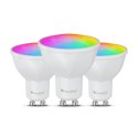 Nanoleaf Essentials Matter Wi-Fi GU10 Smart Bulb RGBCW 3pcs pack|Nanoleaf Essentials Matter Wi-Fi Smart Bulb, 3pcs|GU10|RGBCW