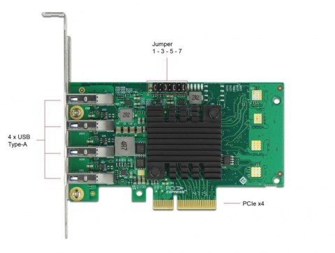 Odblokuj kartę PCI Express x4 do 4 x external