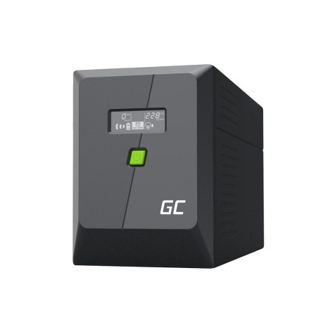 GREEN CELL UPS POWERPROOF 1400W/2000VA CZYSTA SINUSOIDA