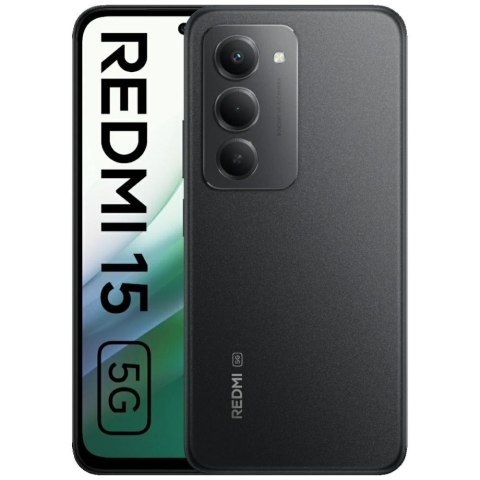 Smartfon Xiaomi Redmi 15 5G 4/128GB czarny