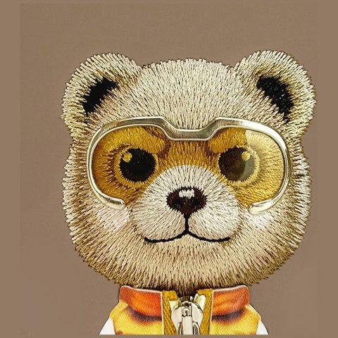 Etui Nimmy Cool&Cute 2.0 Bear do iPhone 17 beżowy