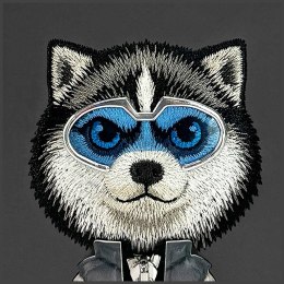 Etui Nimmy Cool&Cute 2.0 Wolf do iPhone 17 czarny