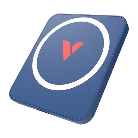 SSD Zewnętrzny Verbatim SnapBack Magnetic SSD, 32075, 1000GB, Blue Metallic, MagSave, 2x kabel USB C