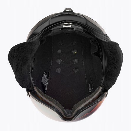 Kask narciarski CASCO SP-2 Carbonic Visor Black M 55-57