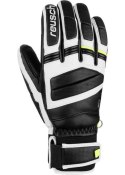 Rękawice REUSCH Master Pro r. 9 czarno-biało-zółte