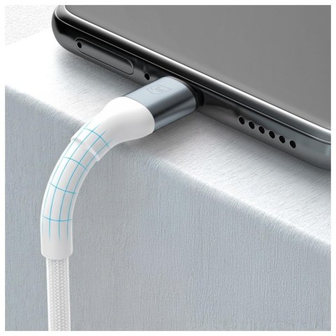 Kabel 3MK Hyper Cable N-SERIES USB-A do Lightning 2m 5V/2.4A 12W biały
