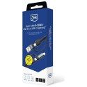 Kabel 3MK Hyper Cable N-SERIES USB-A/USB-C do USB-C/Lightning 1.2m 9V/2A 60W