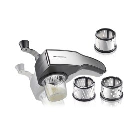 Młynek do sera/czekolady + 3 tarki GEFU G-89133
