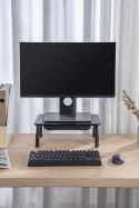 GEMBIRD REGULOWANA PODSTAWKA POD MONITOR Z SZUFLADĄ (PROSTOKĄT)