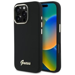 Guess GUHCP16LSMBSLK iPhone 16 Pro 6.3