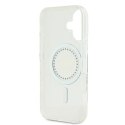 Guess GUHMP16MPFTDTEH iPhone 16 Plus 6.7" biały/white hardcase IML Rhinestones MagSafe