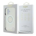 Guess GUHMP16MPFTDTEH iPhone 16 Plus 6.7" biały/white hardcase IML Rhinestones MagSafe