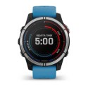 Zegarek sportowy Garmin Quatix 7 Base 47mm Niebieski