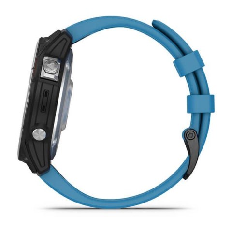 Zegarek sportowy Garmin Quatix 7 Base 47mm Niebieski