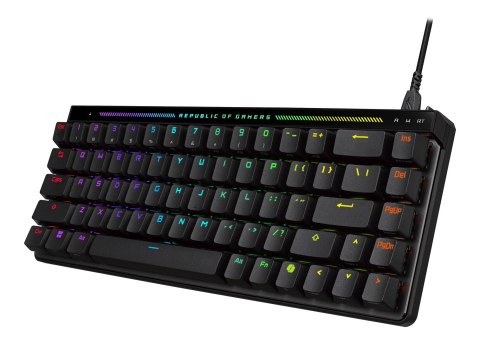 ASUS ROG Falchion Ace HFX klawiatura Gaming USB QWERTZ Niemiecki Czarny