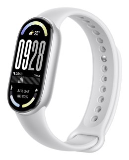 Opaska SmartBand Xiaomi Smart Band 10 Silver AMOLED 4,37 cm (1.72