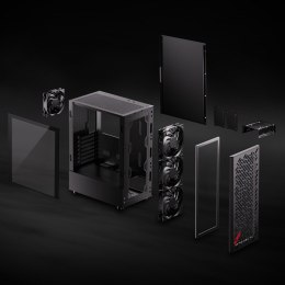 XPG VALOR AIR Midi Tower Czarny