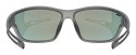 Uvex 5330872213 okulary sportowe Unisex Oprawki pełne Szary
