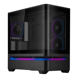 Obudowa Asus PRIME AP202 TG ARGB BLACK mATX z oknem bez zasilacza
