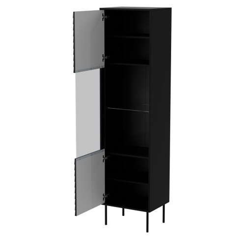 Witryna CORTINA 53x40x182 czarny